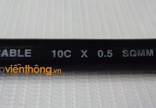 Cáp điều khiển có lưới chống nhiễu SangJin 10Cx0,5 SQmm