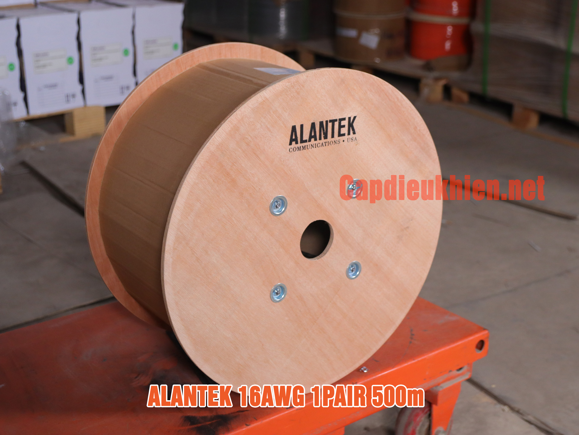 Cáp Alantek 16AWG 1Pair 500m/cuộn