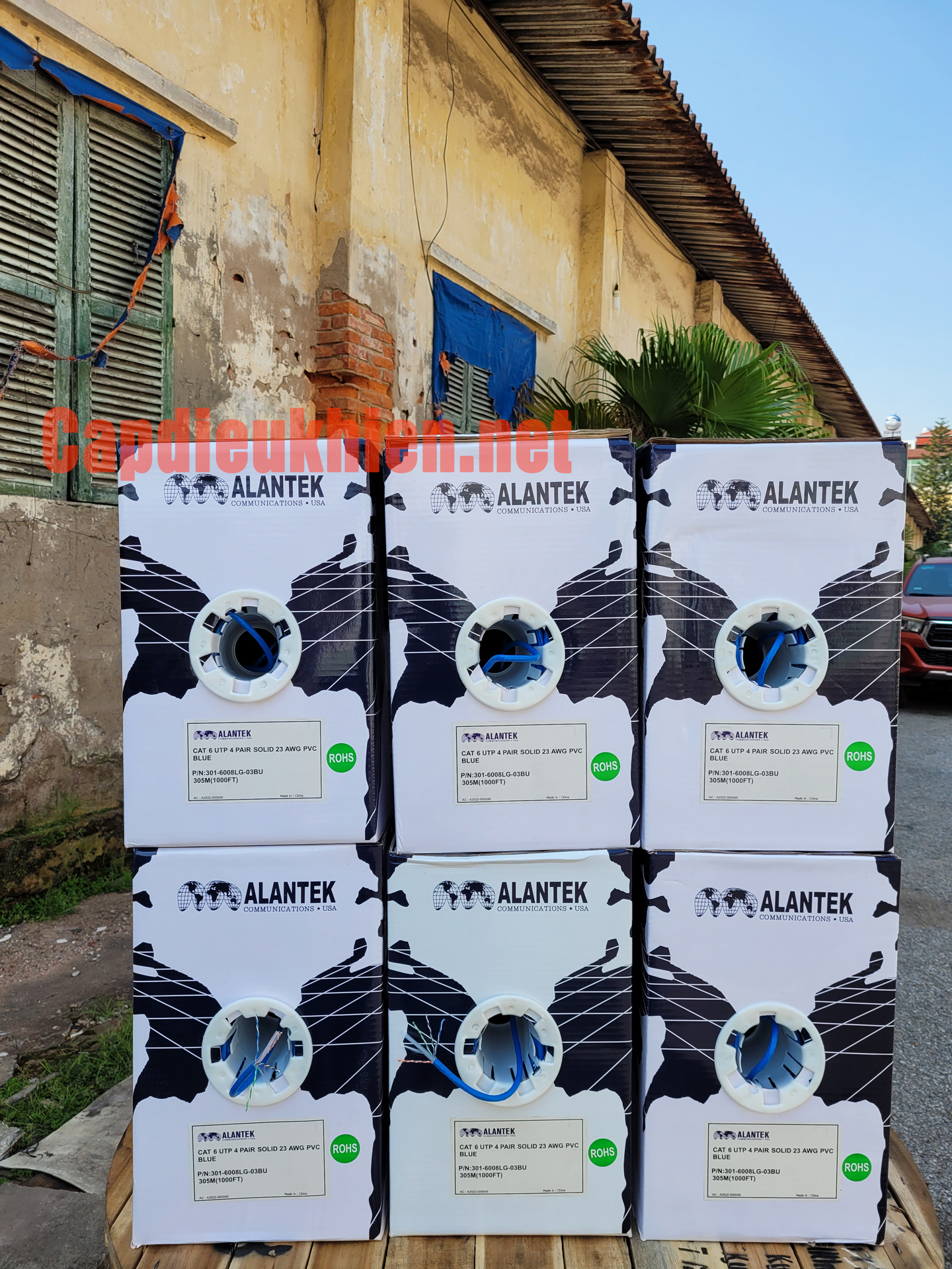 Cáp mạng Alantek 301-6008LG-03BU