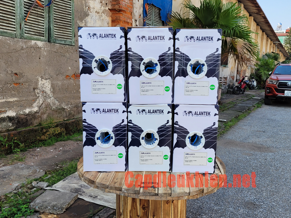 Cáp mạng Cat6 UTP Alantek 4-Pair 23AWG